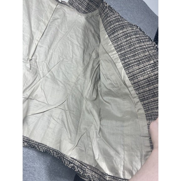 LOFT Navy and White Tweed Blazer - Picture 5 of 8